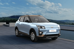 Mahindra Xuv400 Color Satin Copper   Arctic Blue